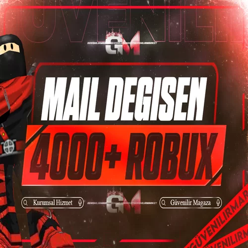 Roblox +4000 Robux Mail Değişen